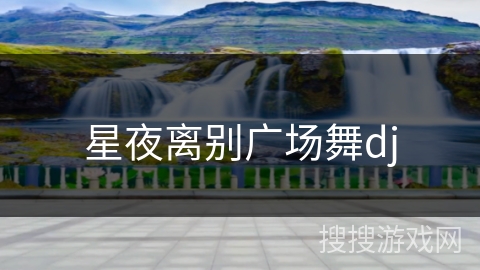 星夜离别广场舞dj