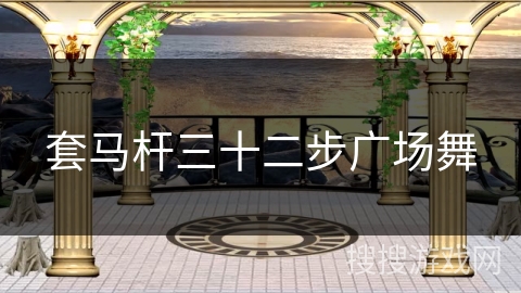 套马杆三十二步广场舞