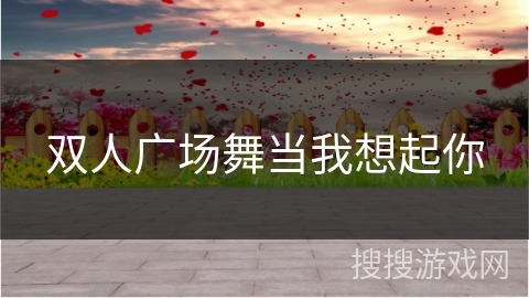 双人广场舞当我想起你