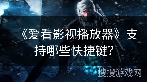 《爱看影视播放器》支持哪些快捷键？