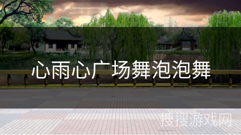 心雨心广场舞泡泡舞
