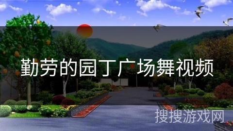 勤劳的园丁广场舞视频