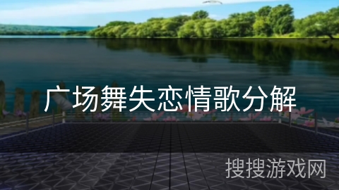 广场舞失恋情歌分解
