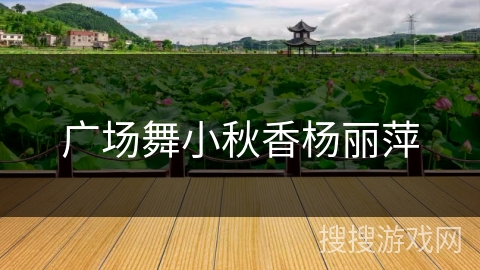 广场舞小秋香杨丽萍