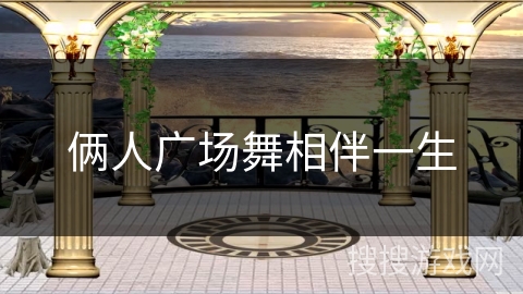 俩人广场舞相伴一生