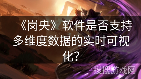 《岗央》软件是否支持多维度数据的实时可视化？