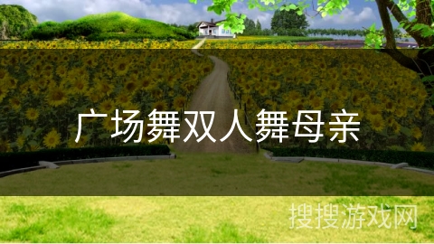 广场舞双人舞母亲