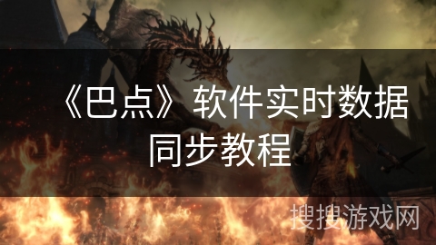 《巴点》软件实时数据同步教程