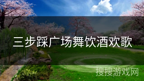 三步踩广场舞饮酒欢歌