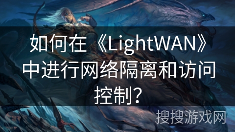 如何在《LightWAN》中进行网络隔离和访问控制？