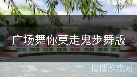 广场舞你莫走鬼步舞版