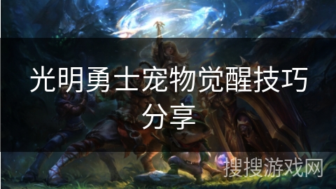 光明勇士宠物觉醒技巧分享