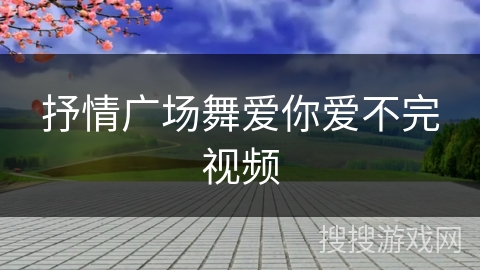 抒情广场舞爱你爱不完视频