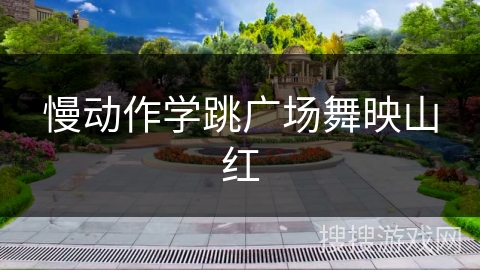 慢动作学跳广场舞映山红