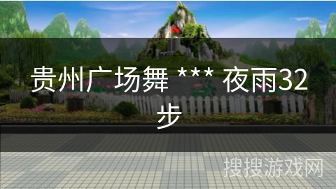 贵州广场舞 *** 夜雨32步