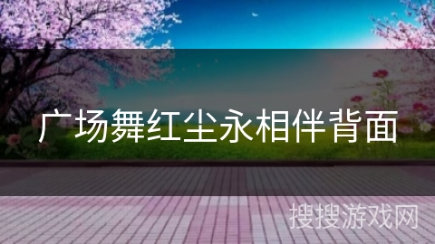 广场舞红尘永相伴背面