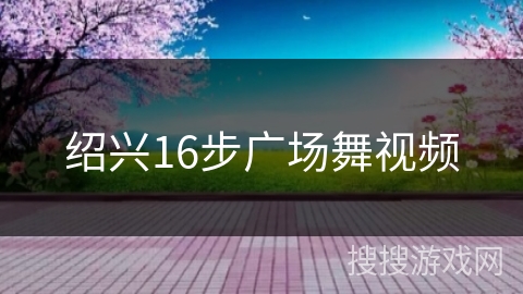 绍兴16步广场舞视频