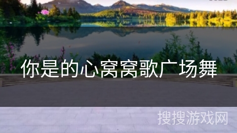 你是的心窝窝歌广场舞
