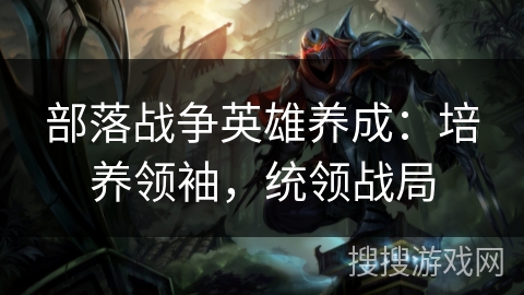 部落战争英雄养成：培养领袖，统领战局