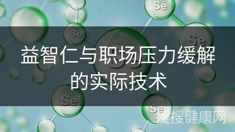 益智仁与职场压力缓解的实际技术