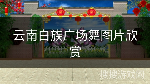 云南白族广场舞图片欣赏