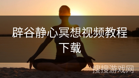 辟谷静心冥想视频教程下载