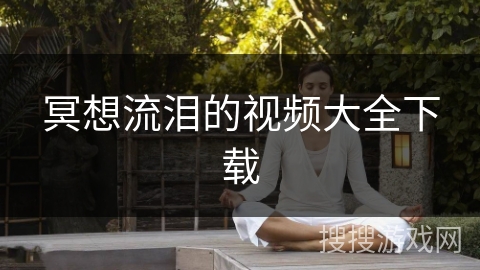 冥想流泪的视频大全下载