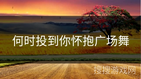 何时投到你怀抱广场舞