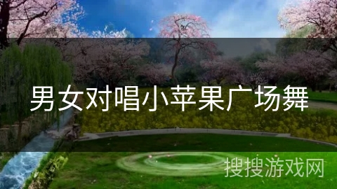 男女对唱小苹果广场舞