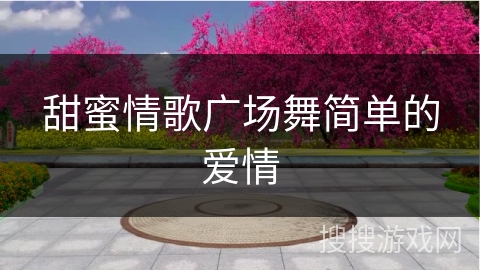 甜蜜情歌广场舞简单的爱情