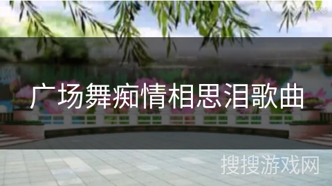 广场舞痴情相思泪歌曲