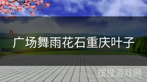 广场舞雨花石重庆叶子 广场舞雨花石重庆叶子