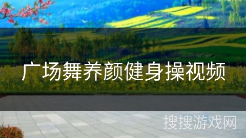 广场舞养颜健身操视频