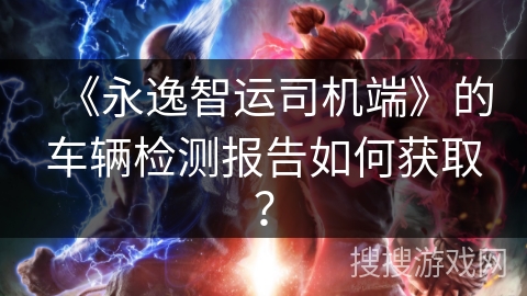 《永逸智运司机端》的车辆检测报告如何获取? 《永逸智运司机端》的车辆检测报告如何获取?