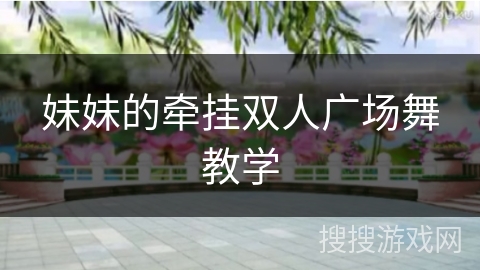 妹妹的牵挂双人广场舞教学