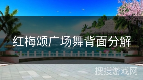 红梅颂广场舞背面分解