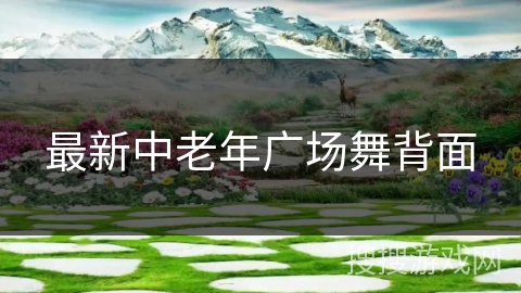 最新中老年广场舞背面