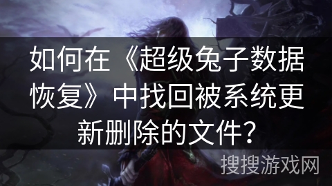 如何在《超级兔子数据恢复》中找回被系统更新删除的文件？