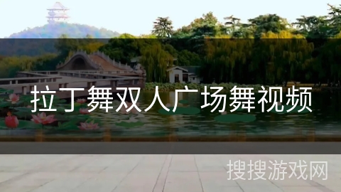 拉丁舞双人广场舞视频
