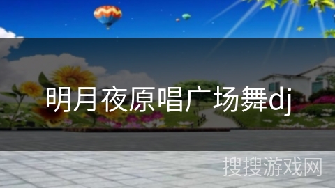明月夜原唱广场舞dj