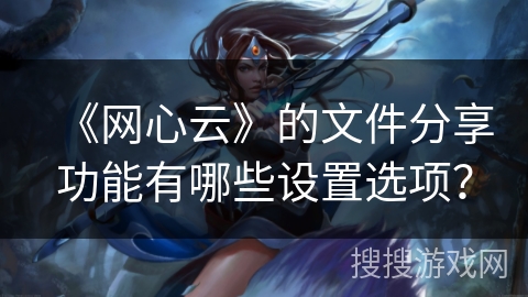 《网心云》的文件分享功能有哪些设置选项？