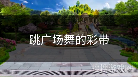 跳广场舞的彩带