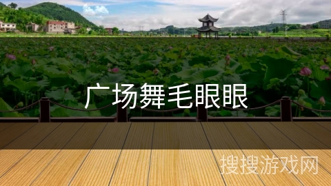 广场舞毛眼眼 广场舞毛眼眼