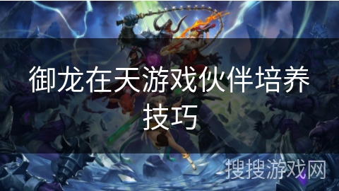 御龙在天游戏伙伴培养技巧 御龙在天游戏伙伴培养技巧