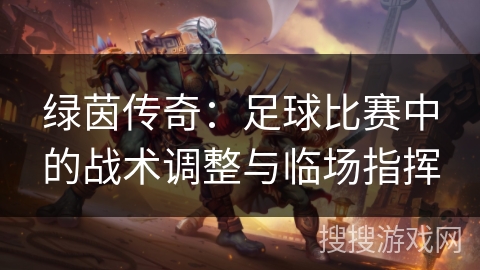 绿茵传奇：足球比赛中的战术调整与临场指挥