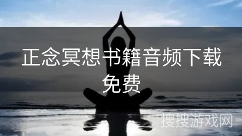 正念冥想书籍音频下载免费