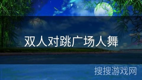 双人对跳广场人舞