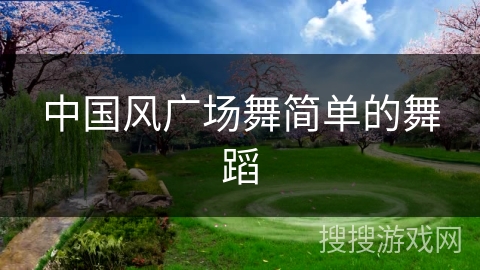 中国风广场舞简单的舞蹈 中国风广场舞简单的舞蹈