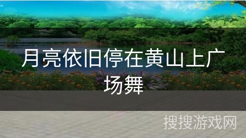 月亮依旧停在黄山上广场舞 月亮依旧停在黄山上广场舞