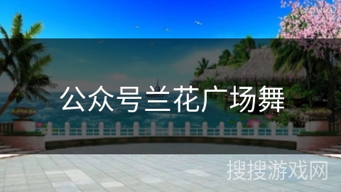 公众号兰花广场舞 公众号兰花广场舞